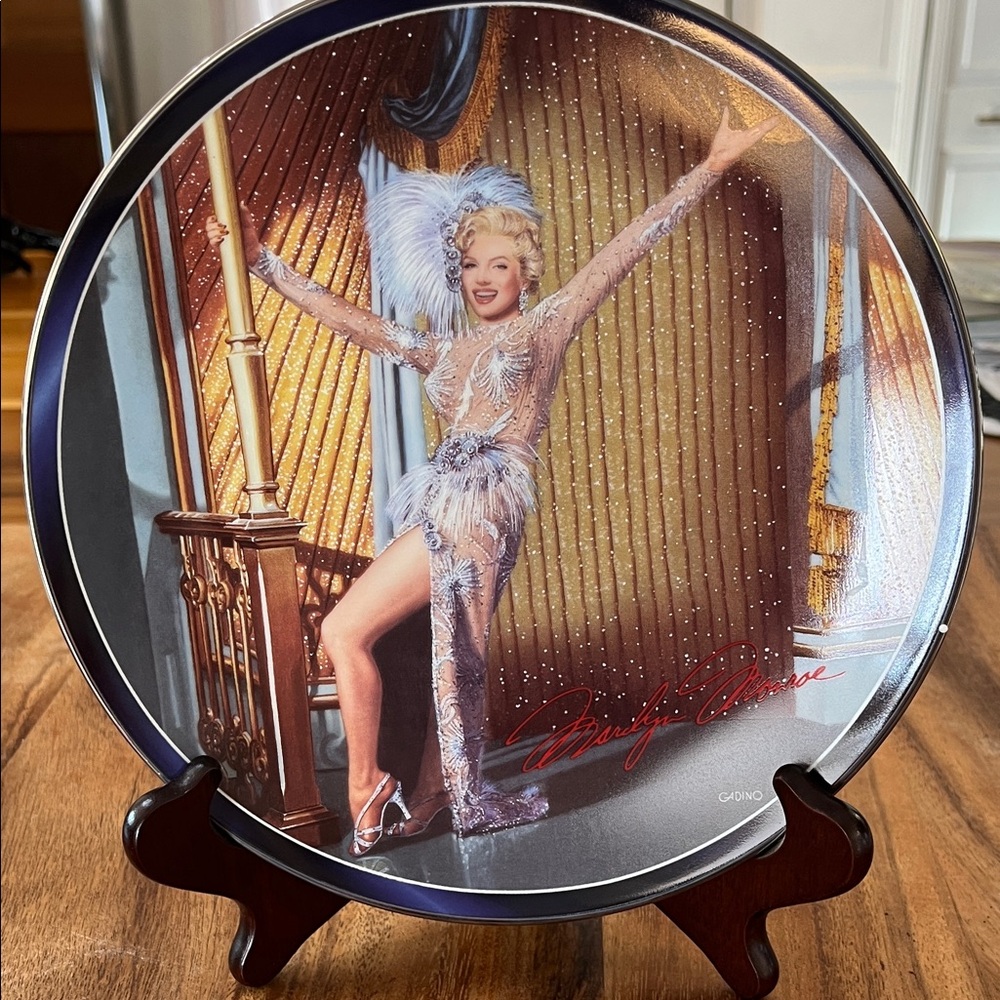 Marilyn Monroe Collectible Plate